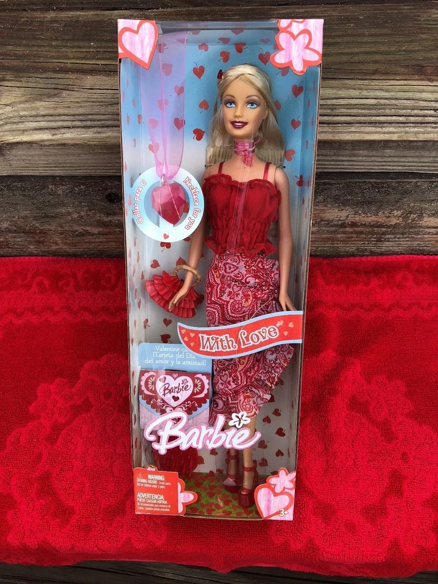 Barbie With Love Mattel H8254 Dated 2005 Doll With Etc. Never Removed From Box