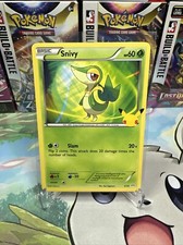 Snivy 5/25 - Non Holo - Pokemon 25th Anniversary McDonalds Promo