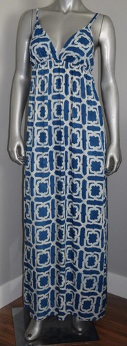 LOVESTITCH SUMMER DRESS - BLUE/WHITE - MEDIUM - NWT