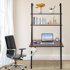 Wall Mounted Desk Wall Mount Computer Writing Table Wall Organizer Black/White