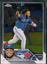  2023 Topps Chrome VLADIMIR GUERRERO JR. Base Card #50 Toronto Blue Jays