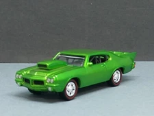 1971 PONTIAC GTO THE JUDGE PRO STREET 1/64 SCALE COLLECTIBLE LIMITED EDITION GRN