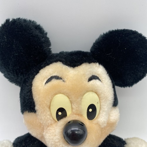 Mickey Mouse Plush Vintage Disneyland Disney World 7" Stuffed Animal Toy - Picture 2 of 11