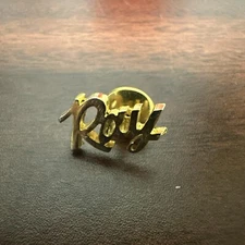 Vintage Gold Tone Pin/tie Tac “Ray”