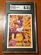 Shaquille O’Neal 1993-94 Fleer Rookie Of The Year Award Winner #231 SGC 8.5