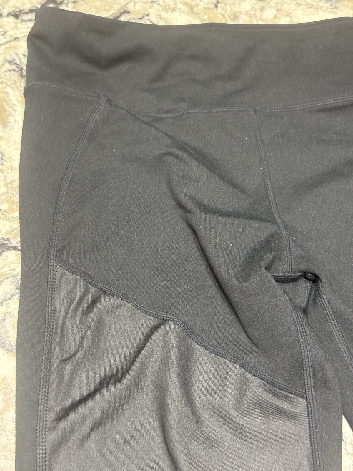 Fabletics Black Perforated Sync Seamless High-Wai… - image 4