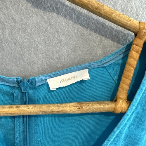 Vestido Riani Damas Azul Mezcla Lino Talla US 10 - Imagen 2 de 5