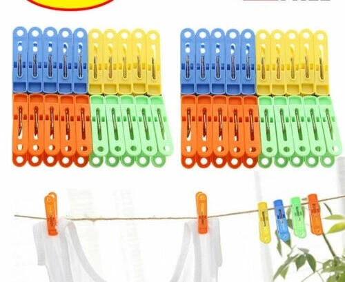 Cloth clips for drying outlet