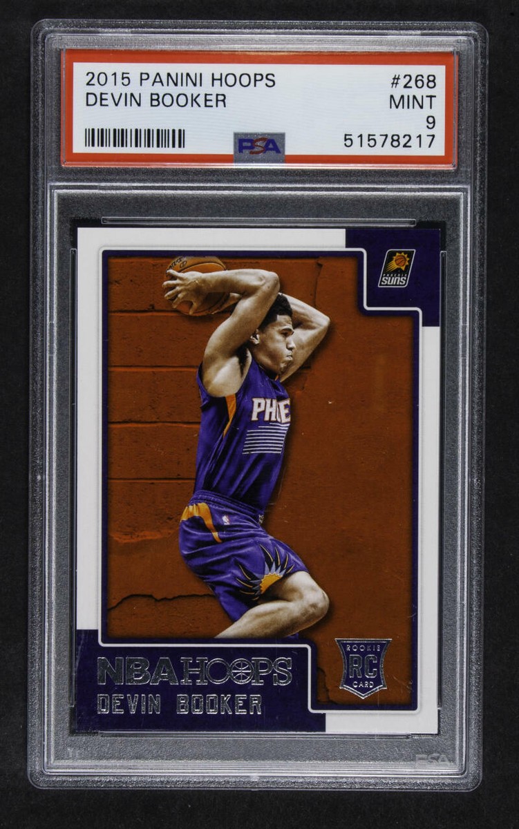その他 Devin Booker RC auto panini hoops 2015 Devin Booker Panini Hoops #268 RC PSA 9 | eBay