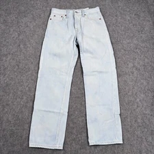 Levi's Fully Baked Light Wash Blue Denim Wedgie Straight Jeans Women's Size 26