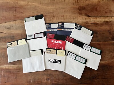 5.25 Disketten DOS 386/486 7 Stück Pack