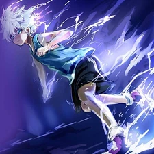 Hunter x Hunter Killua Poster Wall Art Photo Prints 16x16, 20x20, 24x24"