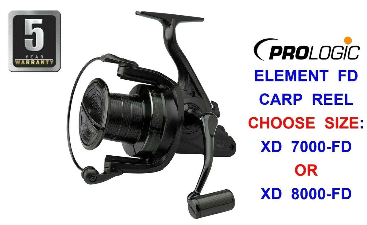 Prologic Fulcrum XD 7000 FD Karpfenrolle Paarpreis 2 Stück Bundle Set, 124,99