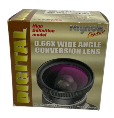 Raynox Digital, HD-6600 Pro 0.66x 43mm HD Wide Angle Conversion