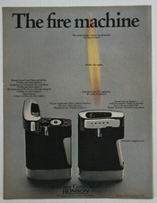 Accendino a butano Ronson Comet Varaflame 1967 originale stampa d'epoca pubblicità 