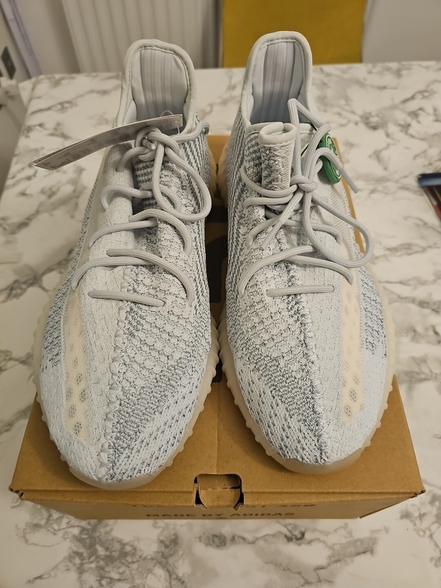 ADIDAS YEEZY BOOST 350 V2 CLOUD WHITE REFLECTIVE UK12 US12.5 EUR47 1/3 |  eBay UK