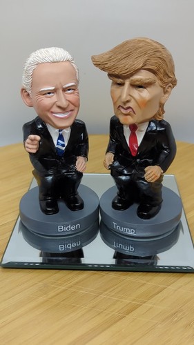 (48) Biden vs Trump CAGE MATCH Duo Paket Wackelkopf Dinge (Großhandel) - Video 1 von 1