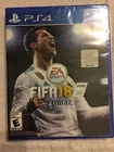 FIFA 18 (Sony PlayStation 4, 2017) - BRAND NEW, FACTORY SEALED, PS4
