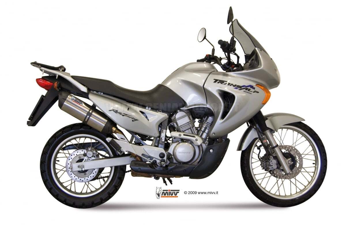 Mivv Exhaust Muffler Suono Stainless Steel Honda Xlv 650 Transalp 2000 > 2004