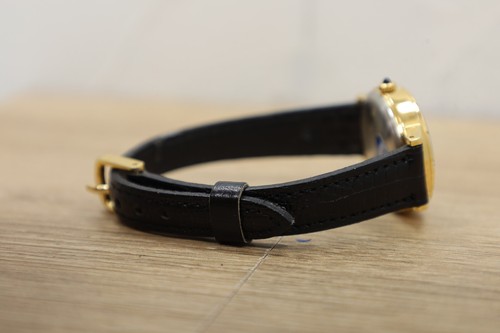 Vtg Lorus Disney Mickey Mouse Watch Women 26mm Gold Tone V811-1410 New Battery - Picture 4 of 6
