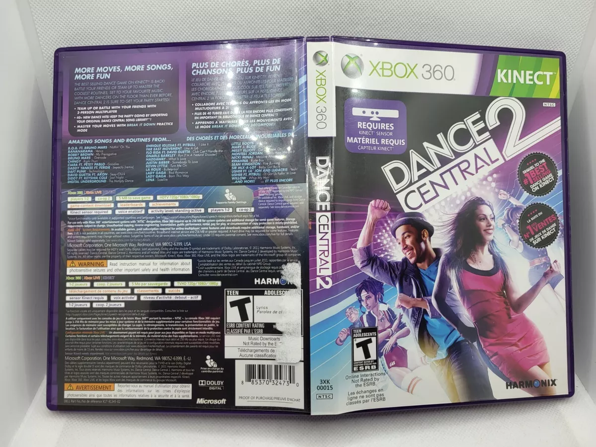 Dance Central 2 Xbox 360 Disc like new eBay