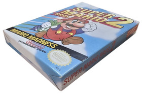 Super Mario Bros. 2 II (Nintendo NES, 1988) Complete CIB!