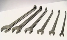 Craftsman 46520 SAE 6 Piece Cross Force Combination 10"-7.5" Long Wrench Set USA