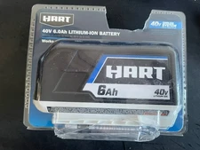 Hart HLBP041AVNM 6Ah 6.0ah 40V Lithium-Ion Battery Mower Weed Eater - NEW