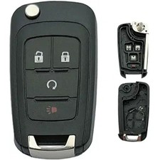 Replacement Key Fob Shell Case Fits for Equinox Sonic Trax Terrain Keyless Entry