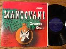 Mantovani Christmas Carols LP London Stereo + Shrink VG!!!!