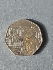 GB Fifty Pence Coin 2018 Paddington Bear at Buckingham Palace 50p
