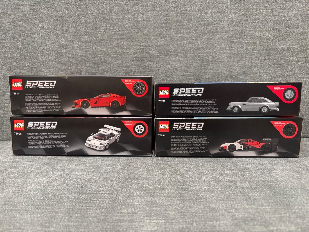 LEGO Speed Champions 76914, 76916, 76911 and 76908 | eBay