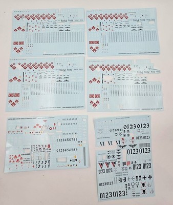 Big Set of Transfer Sheets Astra Militarum Death Korps Decals Warhammer 40K