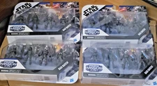 STAR WARS Mission Fleet Clone Commando Clash Lot of 4 Packs - 16 Figures !!!!