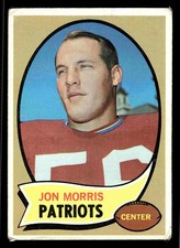 1970 Topps Jon Morris #214 - Boston Patriots