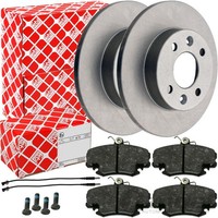 Febi Bremsscheiben 238Mm + BelÄGe Vorne FüR Renault Twingo I + Clio 1 2 + Rapid