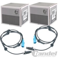 2X Esen SKV ABS-SENSOR Raddrehzahl Vorne Passend FÜR CitroËN C5 C6 Peugeot 407