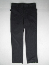 Vintage Versace Classic Pants Mens 50 IT Black Zipper Cargo 90s Y2K 33x35 