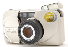  Near MINT Olympus  mju Zoom 140 Point  Shoot 35mm Film Camera From JAPAN