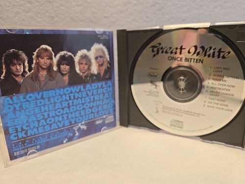 Once Bitten... by Great White (CD, Jul-1987, Capitol/EMI Records) - Picture 3 of 3