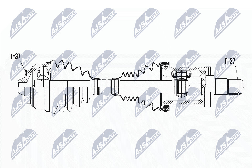 NPW-BM-055 NTY Drive Shaft for BMW - Image 11