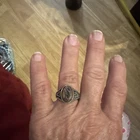 VTG Walden’s Johnson Native Kokopelli Dancer Ring Sterling 925 & Copper. Size 7