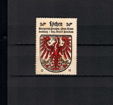 Vignetten - "Lychen, Brandenburg"  Wappen  (Lotb-12)