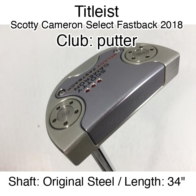 Titleist Scotty Cameron Select Squareback Putter