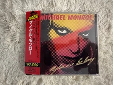 MICHAEL MONROE NIGHTS ARE SO LONG (PHCR 4251) JAPAN CD W/ OBI HANOI ROCKS