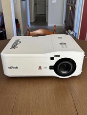 Vivitek DH6675 DLP Projector 98 Left On Both Lamp and Filter Great Cond.