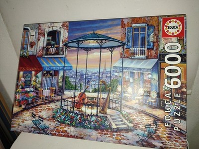 PUZZLE EDUC 6000 TEILE PRELUDE PARIS FRANKREICH 156X107 CM KOMPLETT