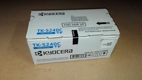 Kyocera Mita TK-5240C Tonerkartusche 1T02R7CNL0 Cyan FüR Ecosys M5526-image