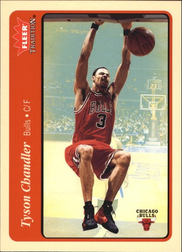 2004 Fleer Tradition Tyson Chandler #93 card