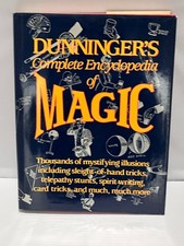 Gramercy Dunninger's Complete Encyclopedia of Magic Book ISBN 0-517-65355-9